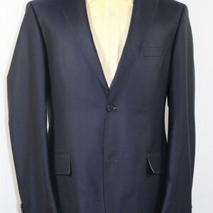 Hugo Boss Blue Suit Tailored Elegance